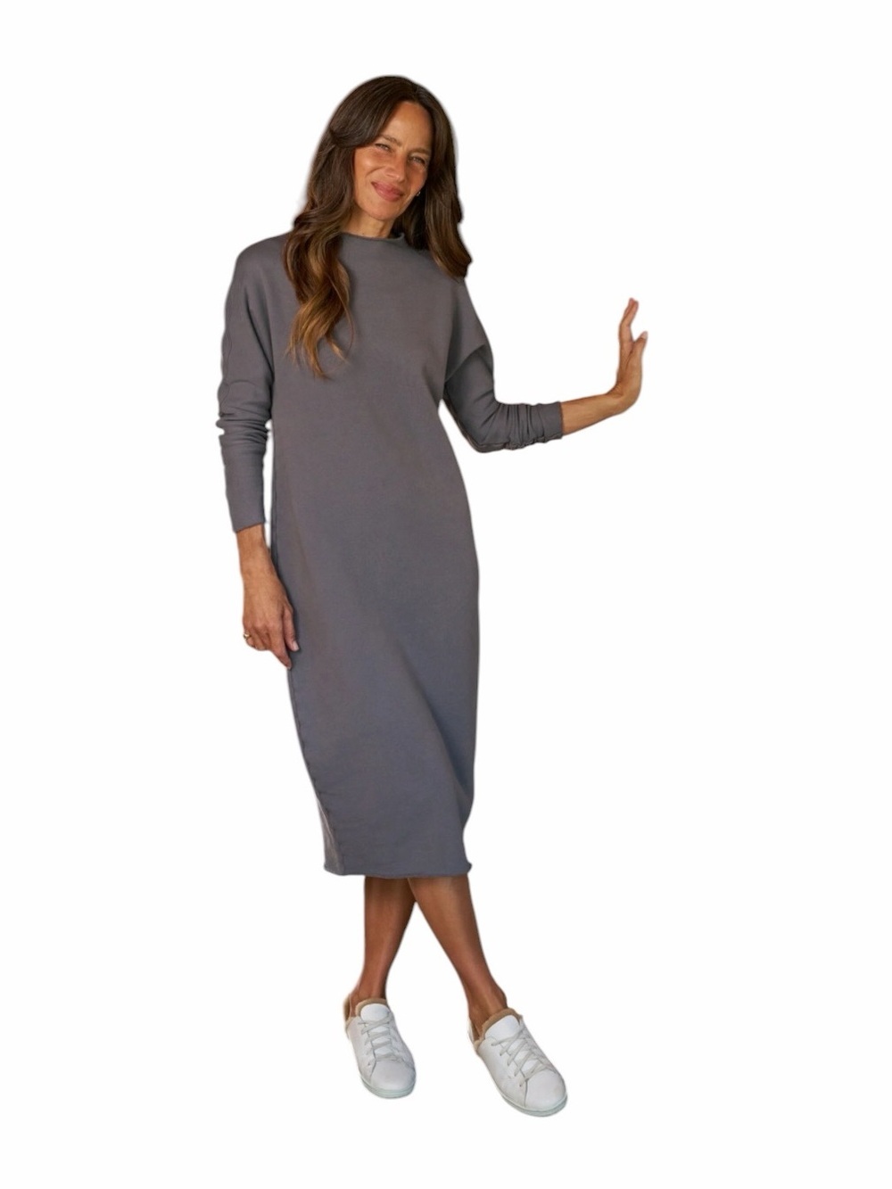Frank & Eileen Isabelle Sweatshirt Dress Size L